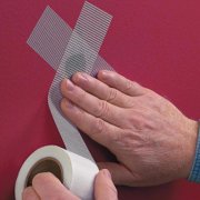 Saint-Gobain FibaTape Fiberglass Mesh Drywall Joint Tape - Self Adhesive - 300 ft x 1-7/8 in, White