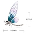 thumbnail image 4 of Broche de insecto pequeño y exquisito, ramillete de goteo de aceite Retro, broche de aleación d MABOTO Broche, 4 of 7