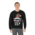 thumbnail image 5 of Corporate Lawyer Elf Unisex Sweatshirt, S-2XL Christmas Law School Elves, 5 of 9