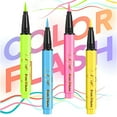 thumbnail image 5 of Makeup Beauty Eyebrow Pencil Eyeliner Stamp Liquid Eyeliner 12 Colors Fluorescent Eyeliner Pen Face Body Paint Pen Festival Stage Party 1ml Eye Pencil Eye Liner Make up Eyeliner Pencil Popular Pick, 5 of 9
