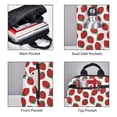 thumbnail image 5 of Balery Hand Drawn Strawberry Lightweight Backpack for Men and Women - Durable and Water-Resistant, Ideal for School, Work, Travel, and Everyday Use, 5 of 9
