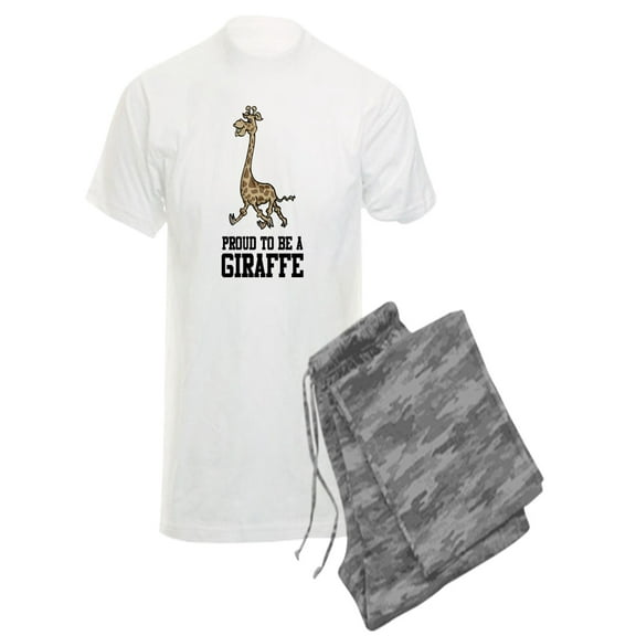 CafePress - Proud To Be A Giraffe - Men's Light Pajamas