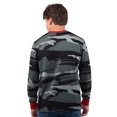 thumbnail image 2 of Men's Starter Gray/Charcoal Tampa Bay Buccaneers Thursday Night Gridiron Vintage Logo Long Sleeve T-Shirt, 2 of 2