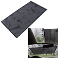 thumbnail image 4 of OUNONA 2Set Black PVC Car Sun Shade Curtain Vehicle Window Roller Retractable Privacy Screen, 4 of 4
