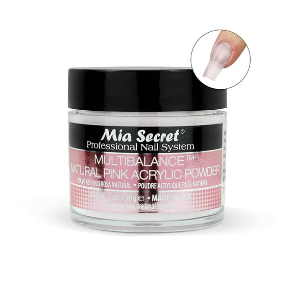 Mia Secret - Multibalance Natural Pink Acrylic Powder 1 oz - #PL420-NB
