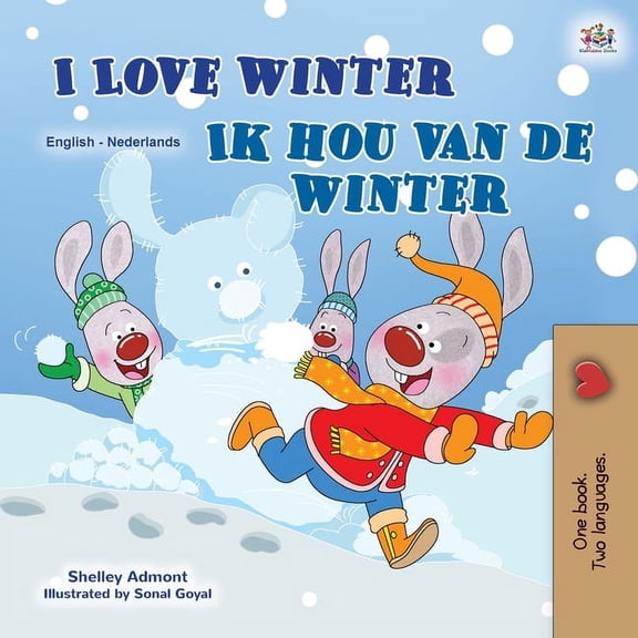 English Dutch Bilingual Collection I Love Winter (English Dutch Bilingual Children's Book), (Paperback)
