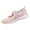 Pink, variant on Women Mary Jane Orthopedic Shoes Slip On Walking Comfortable Dressy Knit Washable Casual Nurse Shoe with Arch Support
