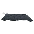 thumbnail image 1 of Cojín impermeable para banco de exterior, cojín para muebles de jardín, cojines para el respaldo de sillas de patio y cojines para asientos. Negro 120x50x10cm, 1 of 9