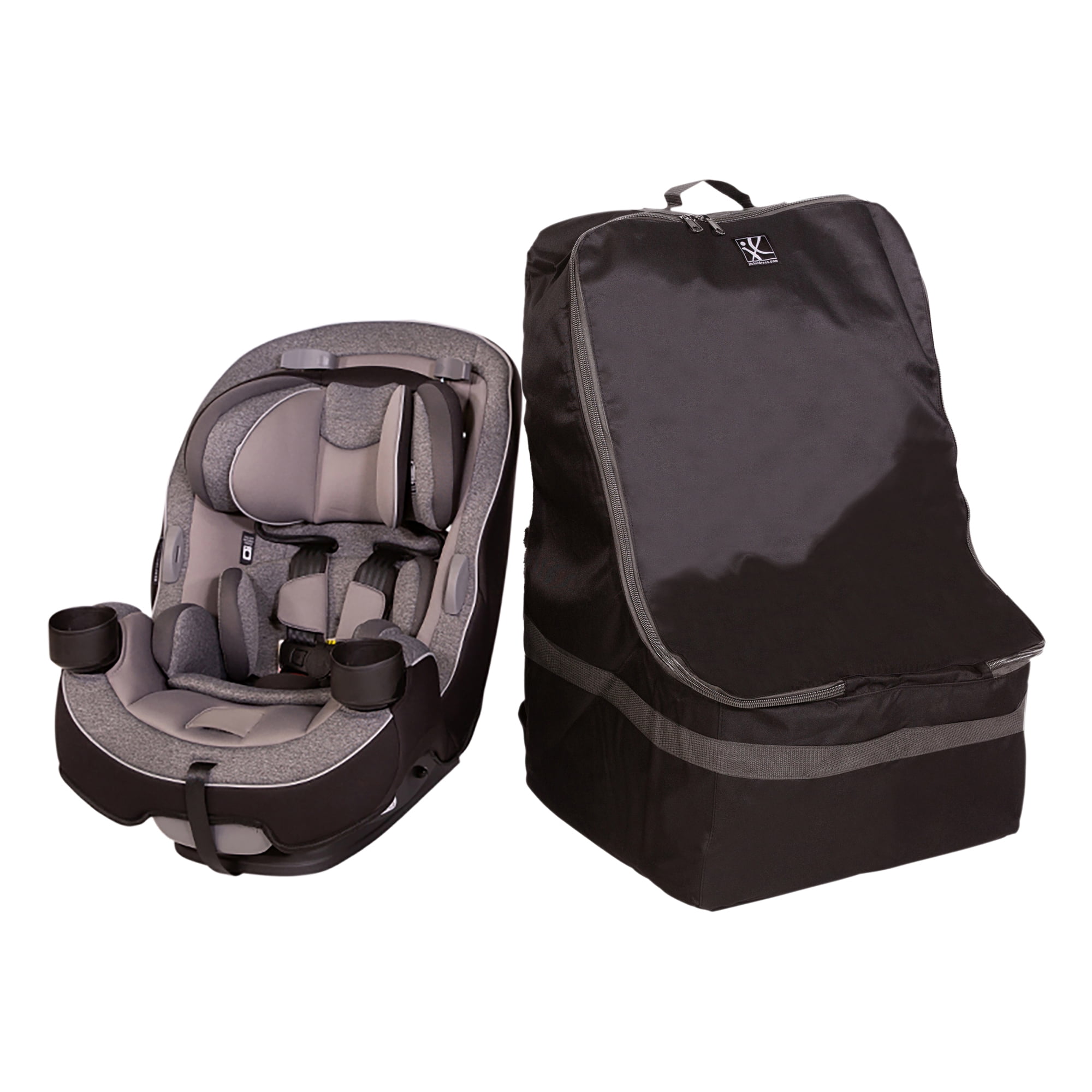 J L Childress Ultimate Car Seat Padded Travel Bag - Black unisex (bambini)