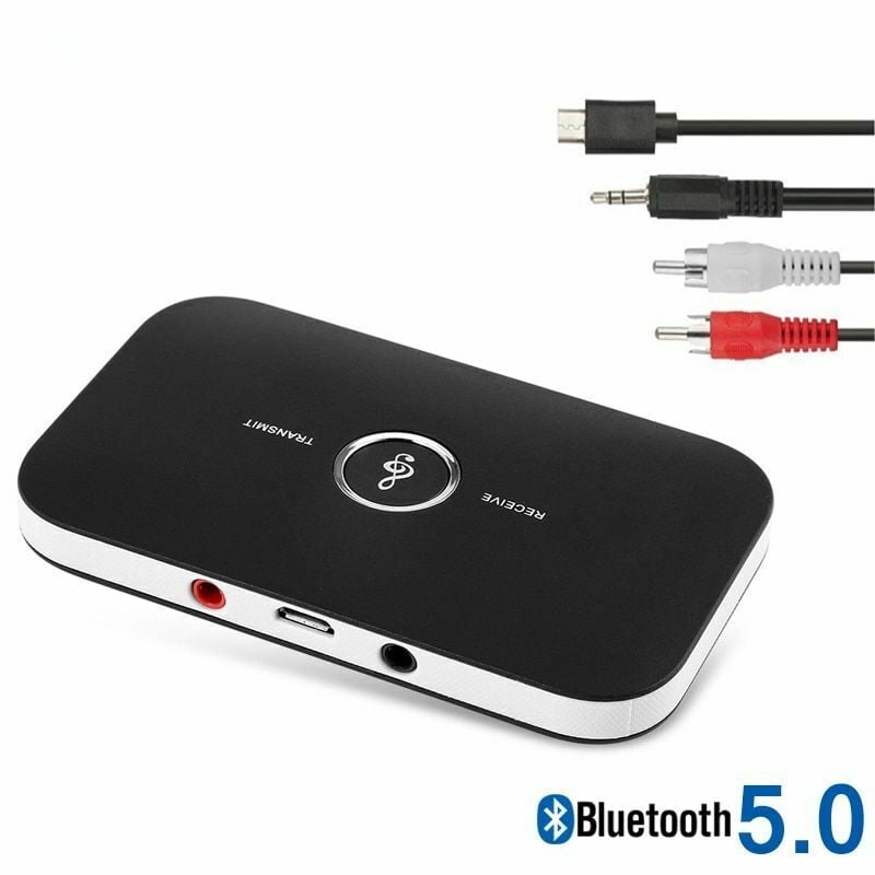 2_in_1 Bluetooth Music Receiver Transmitter 3.5mm Audio Player For TV Speaker 
