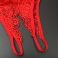 thumbnail image 6 of Womens Lace G-String Thongs Panties Underwear Low Rise T-Back Underpants, 6 of 8
