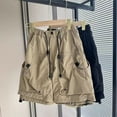 thumbnail image 3 of American Vintage Bermuda Cargo Short Hombre Summer Gym Streetwear Multi-pocket Sports Shorts Casual Breathable Y2K Shorts, 3 of 6