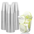 thumbnail image 1 of Vasos desechables de plástico transparente sin tallo 350 ml (100 unidades), 1 of 7