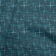 thumbnail image 1 of oneOone Polyester Spandex Dark Teal Blue Fabric Abstract Sewing Craft Projects Fabric Prints By Yard 56 Inch Wide, 1 of 4