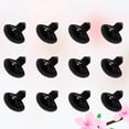 thumbnail image 4 of 200 piezas de nariz de oso de plástico para manualidades, color negro, para manualidades de álbumes de recortes y juguetes de peluche., 4 of 7