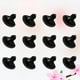 thumbnail image 4 of 200 piezas de nariz de oso de plástico para manualidades, color negro, para manualidades de álbumes de recortes y juguetes de peluche., 4 of 7