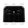 thumbnail image 4 of Sharp Digital Alarm Clock with 2 FastCharge USB ports, SPC189, 4 of 6