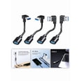 thumbnail image 5 of USB 3.0 Extension Cable 90 Degree Angled Connector Wire Male to Female Adapter Cord for Computer Accessories Black, 5 of 10