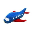 thumbnail image 2 of TISHITA Dogs Squeaker Chew Toys Puppy Playing Cleaning Tool Bite Resistant airplane, 2 of 8