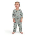 thumbnail image 4 of Mickey Mouse Baby Boys 3 Piece Rib Pant Set, Sizes 0-24M, 4 of 6