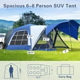 thumbnail image 6 of Bronkige 4/6/8 Person SUV Tent, Easy Setup & Spacious SUV Tailgate Tent with Large Mesh Windoors, Rainfly & Awning, Perfect for Family & Group Outdoor Adventures, 6 of 6