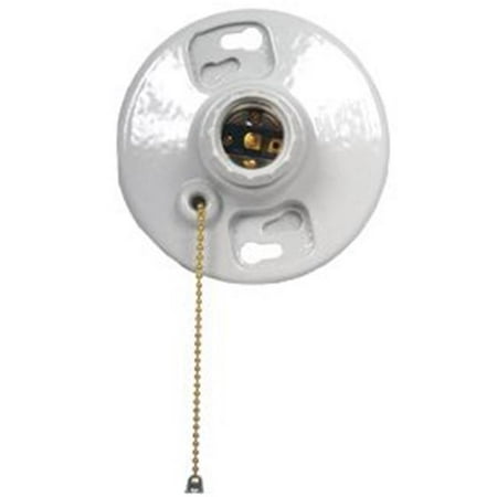 Porcelain Lampholder - Westgate M507C-UL Porcelain Receptacle Ceiling Lamp Holders