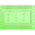 thumbnail image 1 of Ahgly Company Indoor Rectangle Solid Green Modern Area Rugs, 5' x 7', 1 of 1