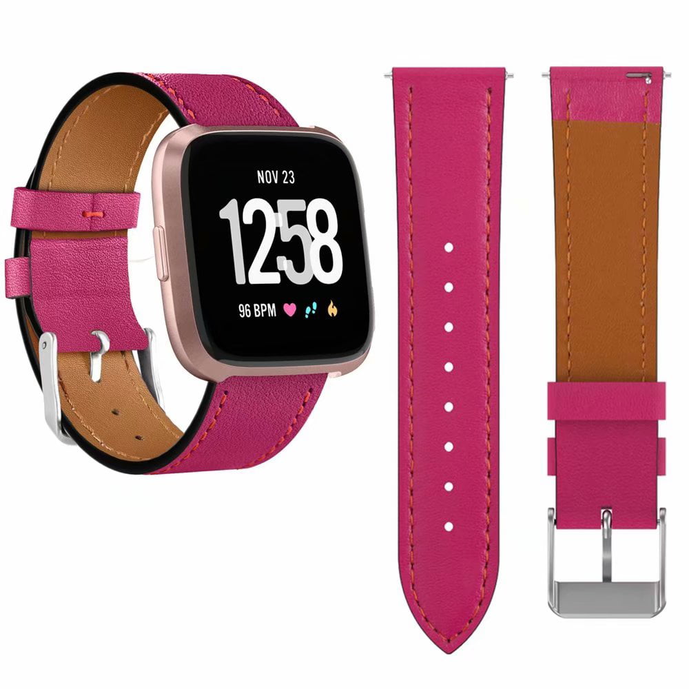 Bracelet sport pr Fitbit Versa 2 / Versa (Lite), bracel. resp., rouge