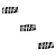 thumbnail image 2 of Seitruly 24 piezas de uñas postizas, polvo brillante, puntas de uñas, herramienta de arte de manicura, negro Type1 NO1, 2 of 6