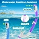thumbnail image 4 of Set de Snorkel ZipAura para Niños con Gafas de Natación Máscara de Buceo 3-14 años, 4 of 7