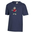 thumbnail image 2 of Youth  Heather Navy Fresno State Bulldogs Logo Comfort Wash T-Shirt, 2 of 3