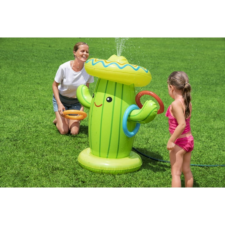 H2OGO! Sweet & Spiky Cacti Inflatable Kids Sprinkler | Wasserspiele