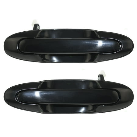 - BROCK Outside Exterior Sliding Door Handles Pair Set Rear Replacement for 00-06 Mazda MPV LC7073410G08 LD4872410A08