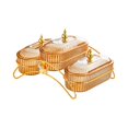 thumbnail image 4 of TISHITA Dried Fruit Salad Plate with Lid Serving Tray for Snack Dried Fruits Cupcake Yellow, 4 of 8