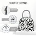 thumbnail image 4 of Fotbe Cute Panda Bolsa de Almuerzo con Estampado, Lonchera Aislada, Contenedor de Comida Reutilizable Tipo Cooler a Prueba de Fugas, 4 of 6