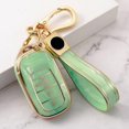thumbnail image 4 of Car Key Fob Cover Case Protector 4 Buttons Jade Style TPU Key Case Cover Fob For Honda Civic Accord Vezel 2022, 4 of 11