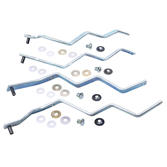 JEGS Heater & A/C Lever Kit for 1967 Chevy Chevelle, El Camino with A/C