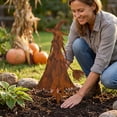 thumbnail image 6 of SLYNSHome Vintage Iron Witch Garden Stake, Rustic Metal Silhouette Yard Decor with Broom, Outdoor Halloween Holiday Ornament for Garden Lawn, Spooky Fall Landscape Accent, 6 of 6