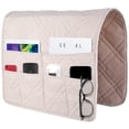 thumbnail image 2 of Sofa Armrest Organizer with 6 Pockets Waterproof Armchair Caddy Organizer Non-Slip Armrest Storage Organizer Hanging Sofa Armrest Caddy Washable Armrest Caddy Pocket for Sofa Couch Recliner 35×19 in, 2 of 11