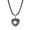 Peridot-Aug, variant on Cremation Urn Pendant Memorial Jewelry Angel Wing Heart August Birthstone Heart with Free Funnel Kit and Velvet Jewelry Box [August]