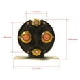 thumbnail image 2 of The ROP Shop Heavy Duty 12 Volt Motor Control Solenoid, Intermittent Duty, for Boss HYD01633, 2 of 7