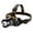 Black, variant on dfutuy High Power LED Headlamp Super Bright Adult Motion Sensor Headlight Spotlight Rechargeable Outdoor Hunting Light Flashlight Portable Head lamp for Fishing Camping Hiking