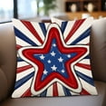 thumbnail image 5 of Skegnu Outdoor Throw Pillow 1PC Patriotic Day American Flag And, Indoor And Outdoor Decoration Independence Day Throw Pillow for Couch, 5 of 5