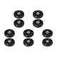 thumbnail image 1 of 1 Par Ruedas Giratorias Goma Ruedas Silenciosas para Ruedas Giratorias para Maletas Reparación Rodamientos Maletas Ruedas Repuesto para Maletas (68*24 Mm), 1 of 2