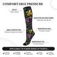 thumbnail image 2 of Pofeuu Mardi Gras6 Print Compression Socks for Women & Men Circulation - Best Support for Nurses,Running,Athletic,Sports, 2 of 7