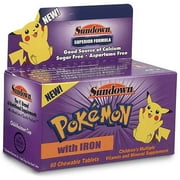 Sundown Pokemon with Iron 60-Count