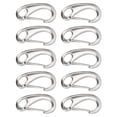 thumbnail image 2 of Heavy Duty Snap Rope Hook,  Palm Sized Design High Strength Spring Snap Rope Hook 10pcs  For Flag Poles, 2 of 8