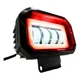 thumbnail image 3 of Par Barras Faro Led Lupa Cuadrado Ojos Ángel 4x4 Moto Rasen, 3 of 5