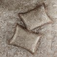 thumbnail image 6 of Bedding Sets 12 Piece Comforter Set with Cotton Bed Sheets Blue/Brown Full,Bed Sets, 6 of 11