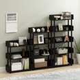 thumbnail image 2 of Pemberly Row Turn-N-Tube 3-Tier Freestanding Multipurpose Espresso Display Rack, 2 of 6